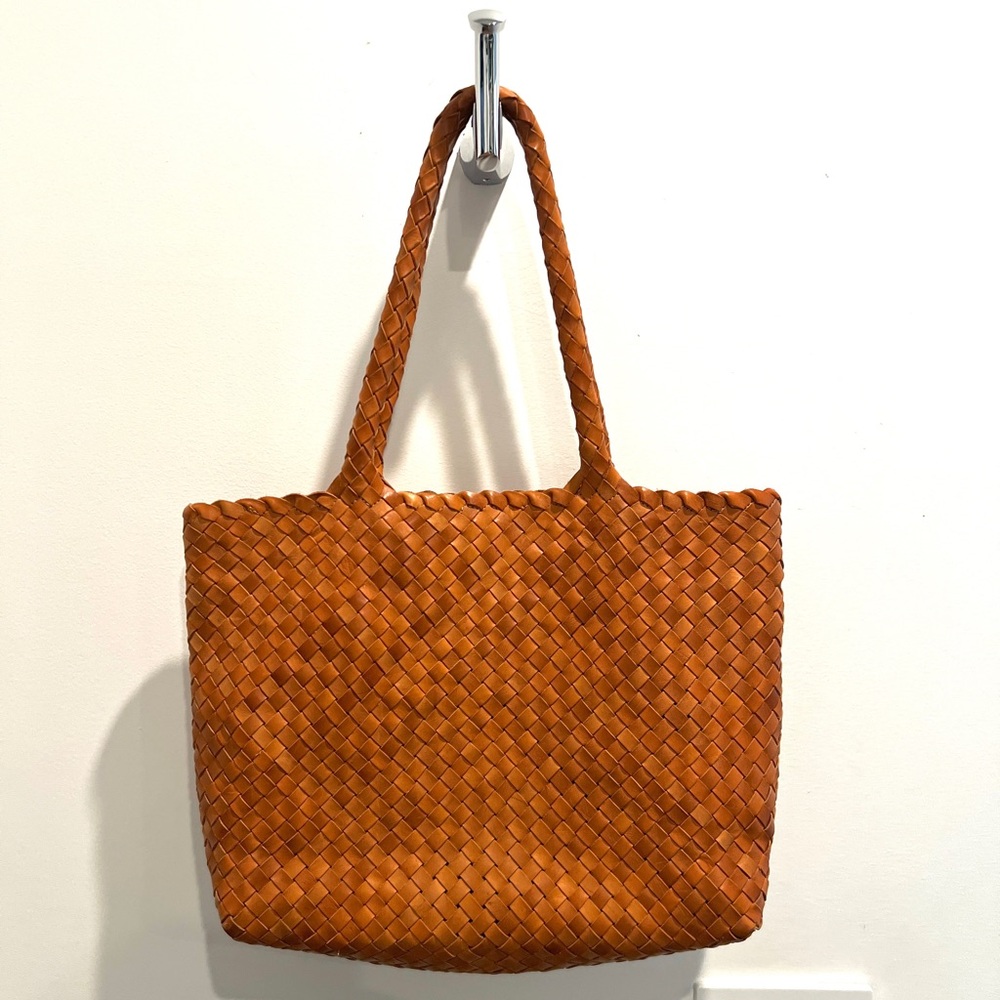 MILANER The Mini Elena Italian Woven 100% genuine leather Handbag